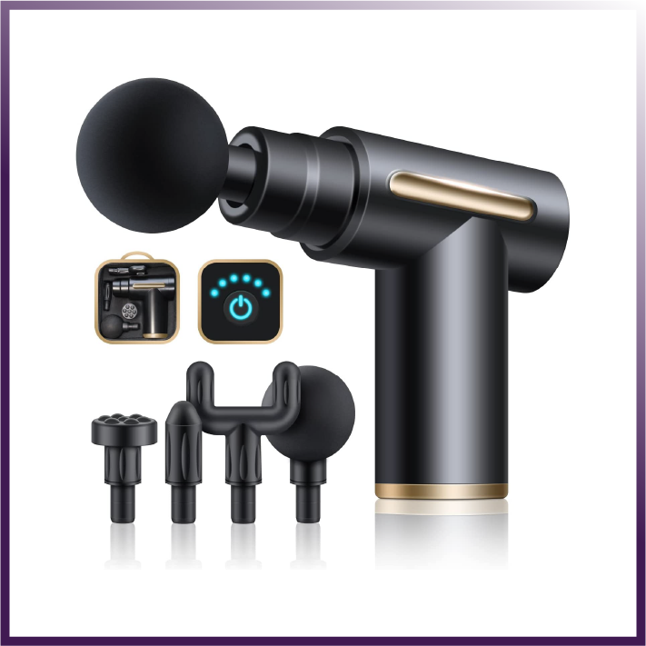Percussion Massage Gun — cordless deep muscle massager, main product photo