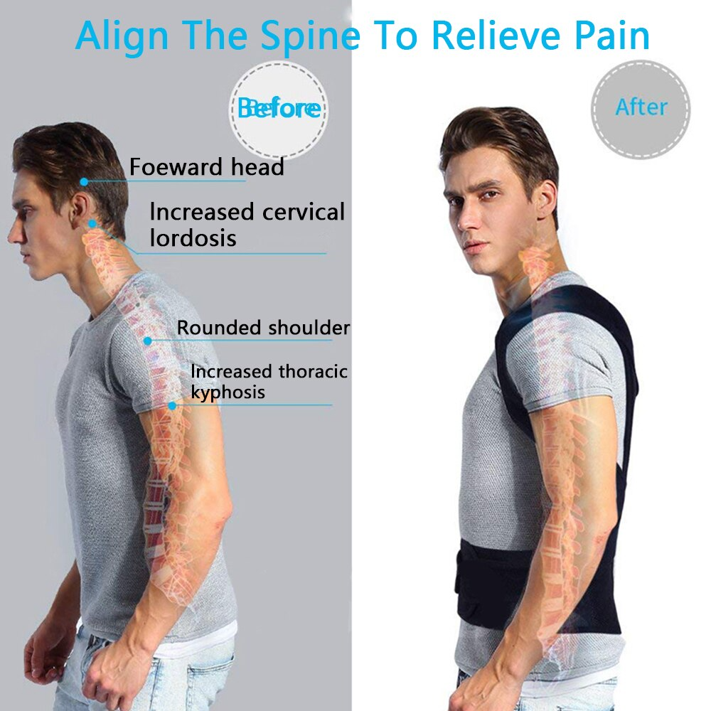 Adjustable Posture Support Brace