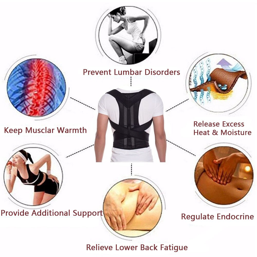 Adjustable Posture Support Brace