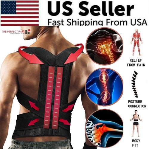Adjustable Posture Support Brace — main product photo