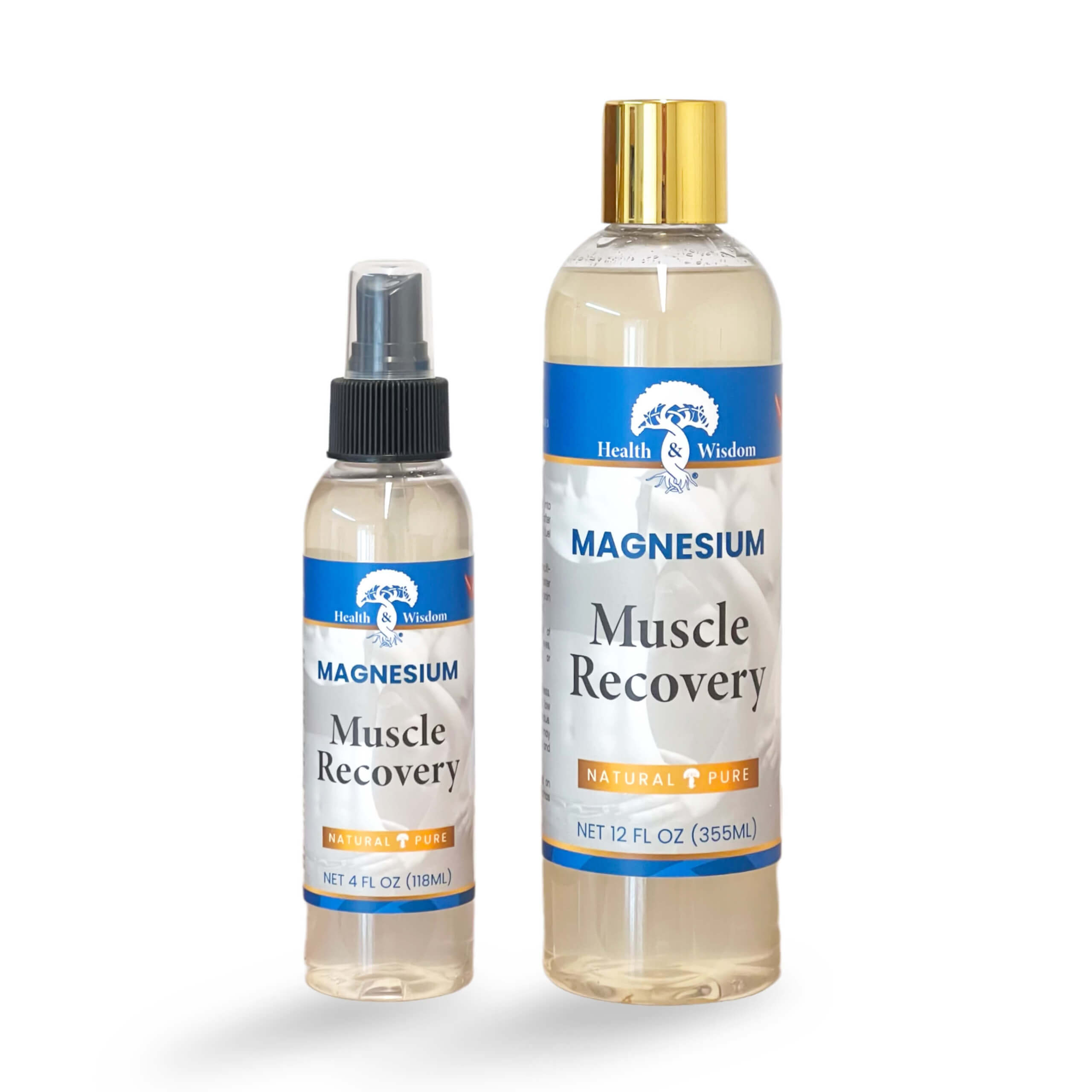 Magnesium Muscle Recovery Oil — topical magnesium body oil, main product photo