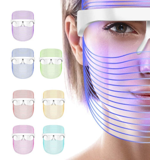 7-Color LED Facial Mask — LED skincare mask, main product photo