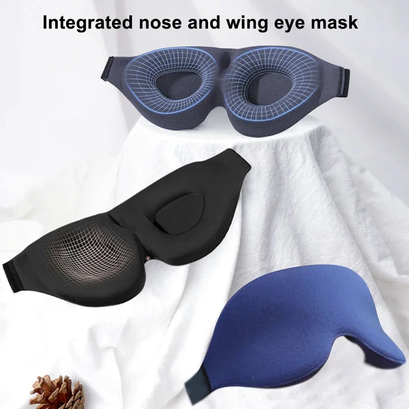 Soft Blackout Sleep Mask — material detail view