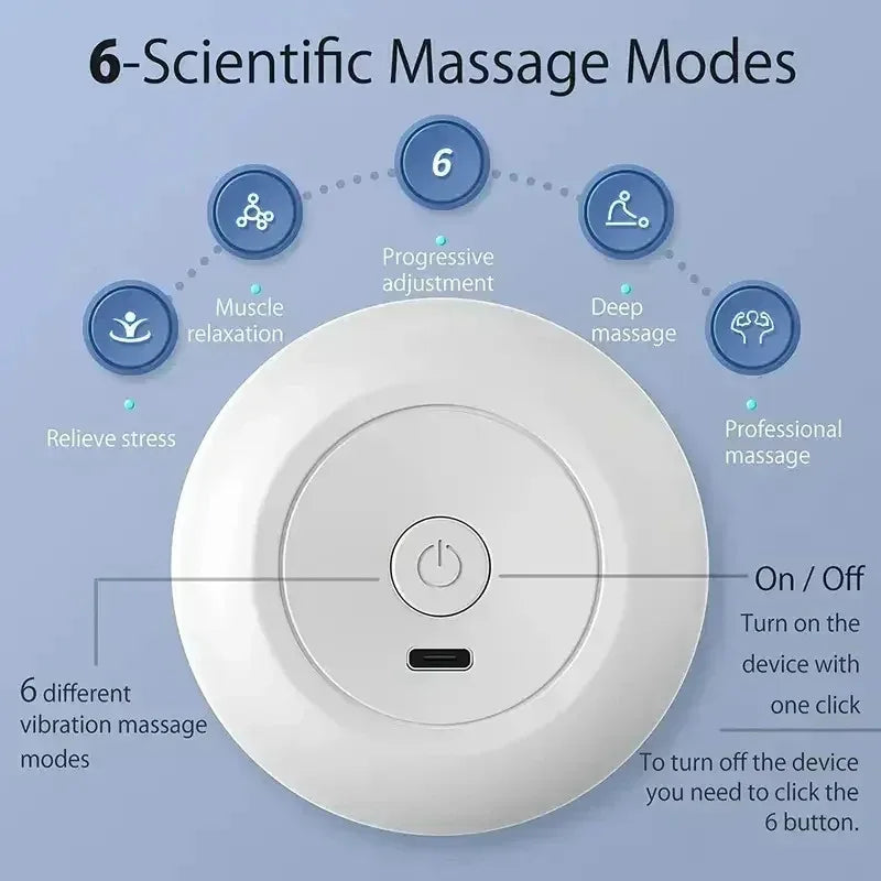 Mini Recovery Massage Gun — size and portability view