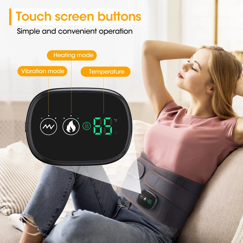 Heated Lumbar Massage Belt