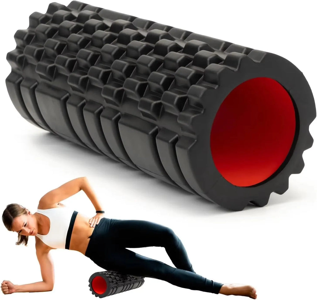 Deep-Tissue Recovery Roller — textured foam roller, main product photo