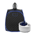 At-Home Steam Sauna tent in black