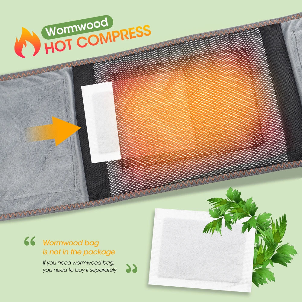 Heated Lumbar Massage Belt