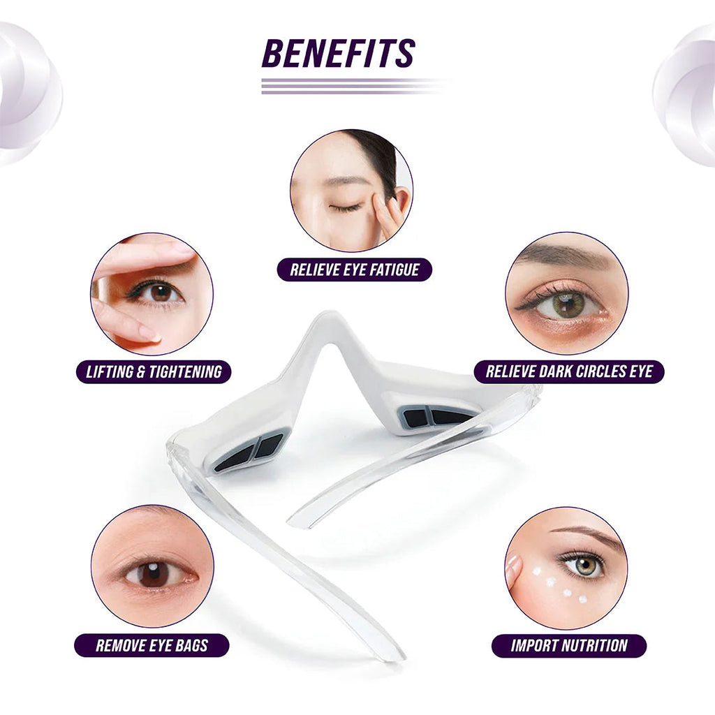 Under-Eye Light Therapy Wand — fit and wear view