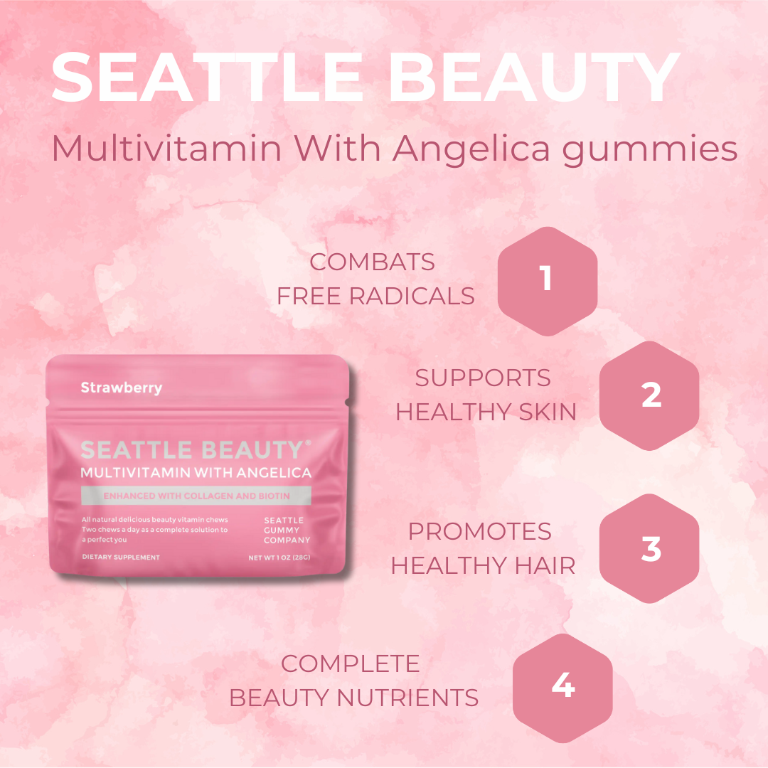 Strawberry Multivitamin Gummies — gummy detail view