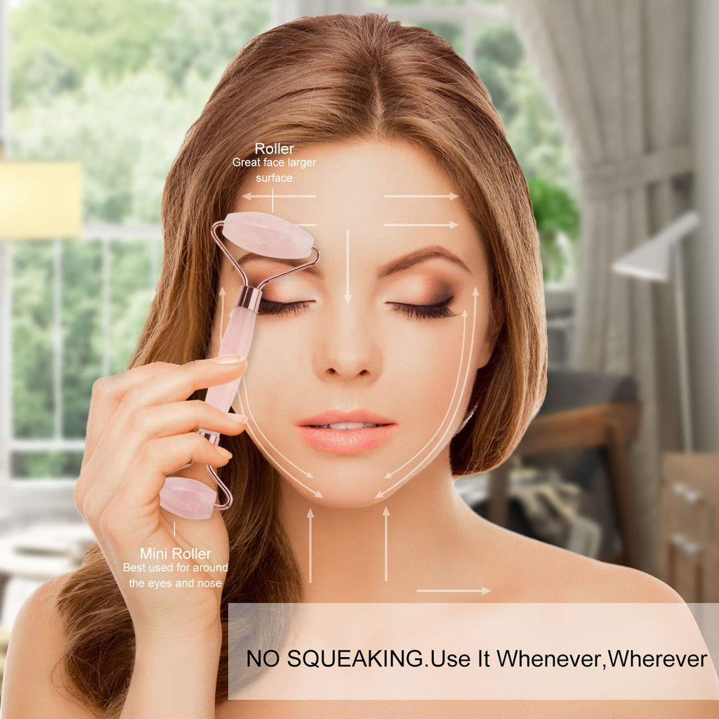 Cooling Crystal Face Roller — in-use view